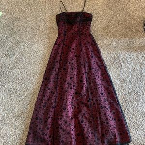 stunning vintage layered prom dress